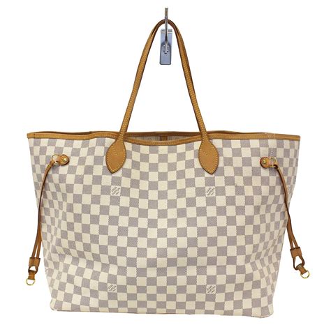 louis vuitton checkered purse|louis vuitton neverfull large tote.